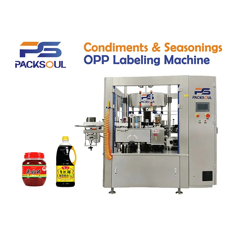 Machine d'étiquetage OPP pour condiments et assaisonnements
