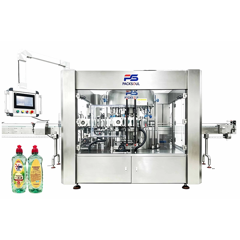 Machine d'étiquetage auto-adhésive de bouteille double face