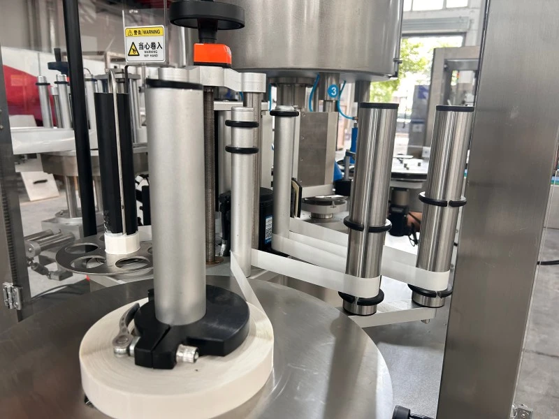 500g Square Sauce Jar Labeling Machine