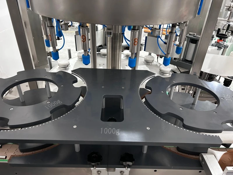 Health Supplement Bottle Self Adhesive Labeling Machine