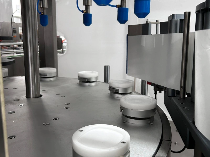 Health Supplement Bottle Self Adhesive Labeling Machine