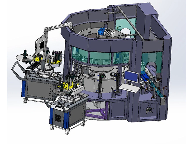 Milk Bottle Self Adhesive Labeling Machine
